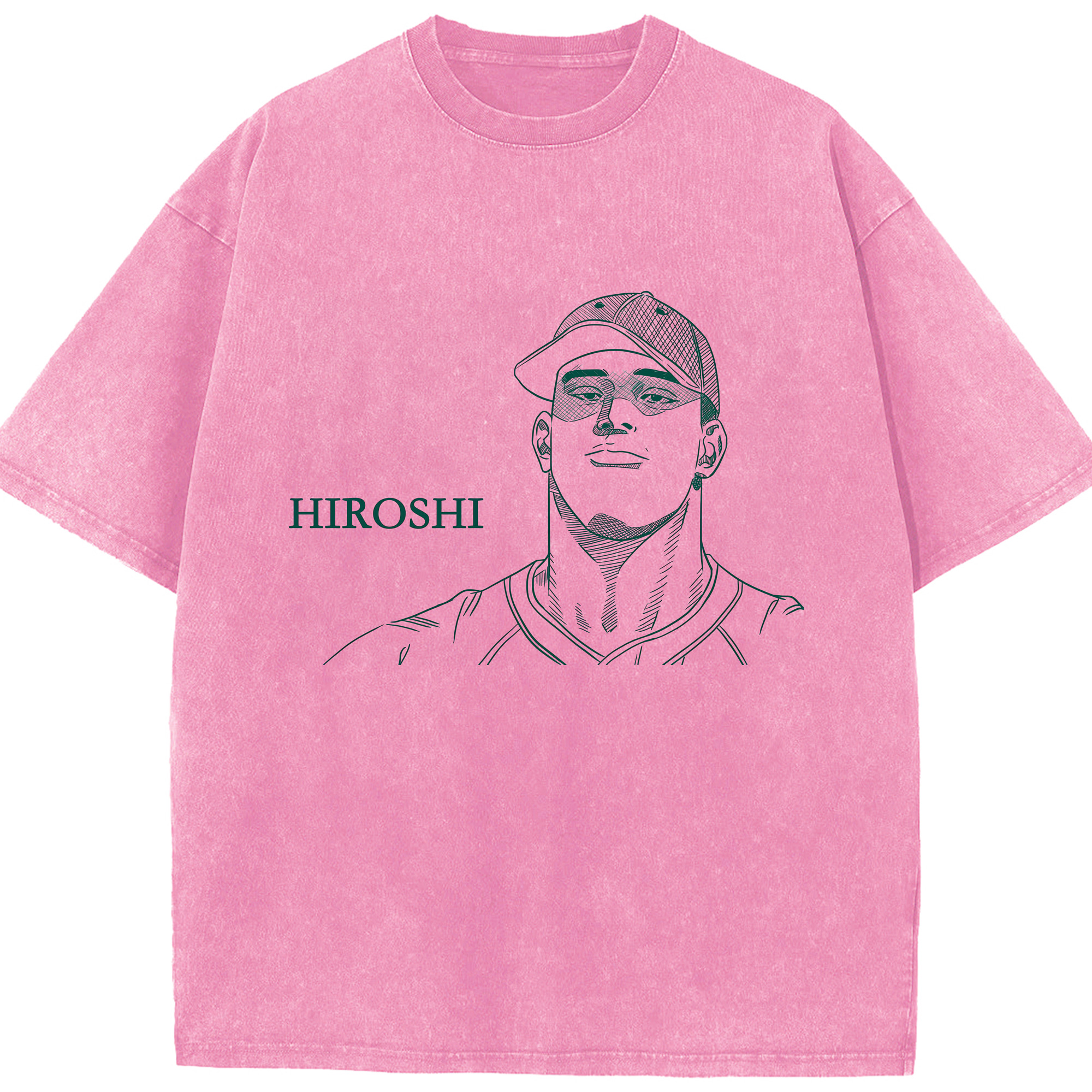 （画像用） SLAM DUNK／スラムダンク 綿100% ヴィンテージ風 半袖Tシャツ（フロントプリント）